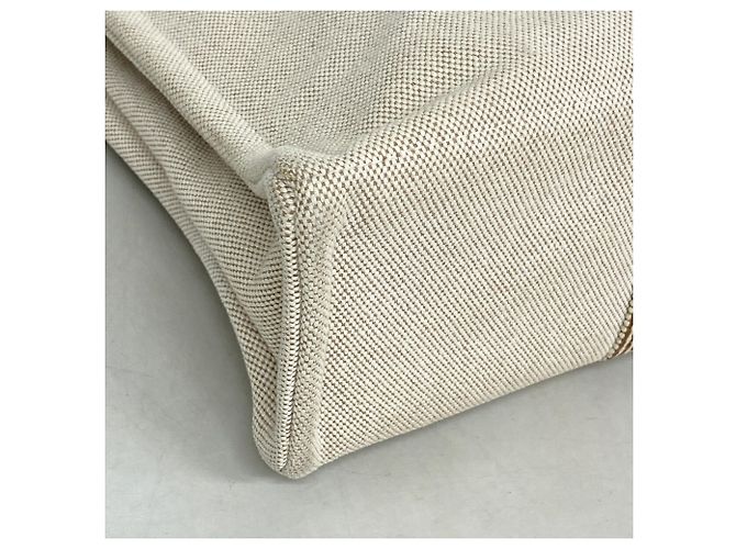 Hermès Hermes New Fourre-Tout MM Canvas Tote Bag Braun - vista 6