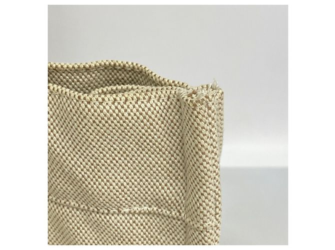 Hermès Hermes New Fourre-Tout MM Canvas Tote Bag Braun - vista 7