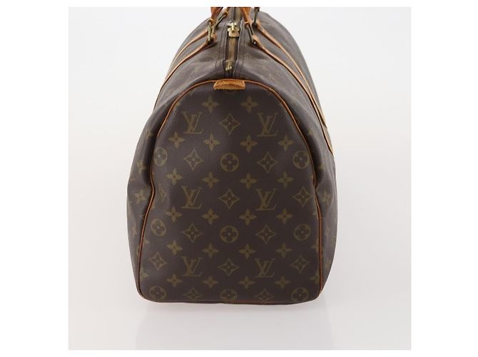 Louis Vuitton Keepall Monogram 45 Marrone - vista 3