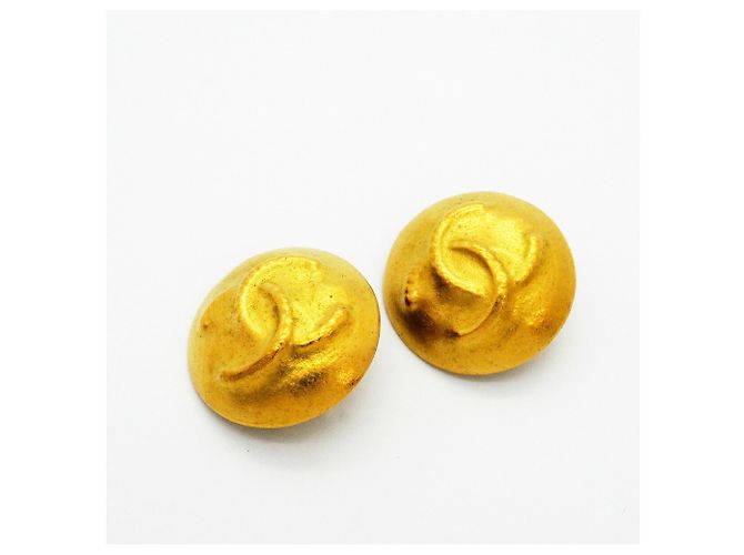 Orecchini a clip Chanel placcati oro D'oro - vista 2