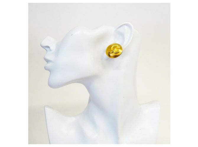 Orecchini a clip Chanel placcati oro D'oro - vista 5