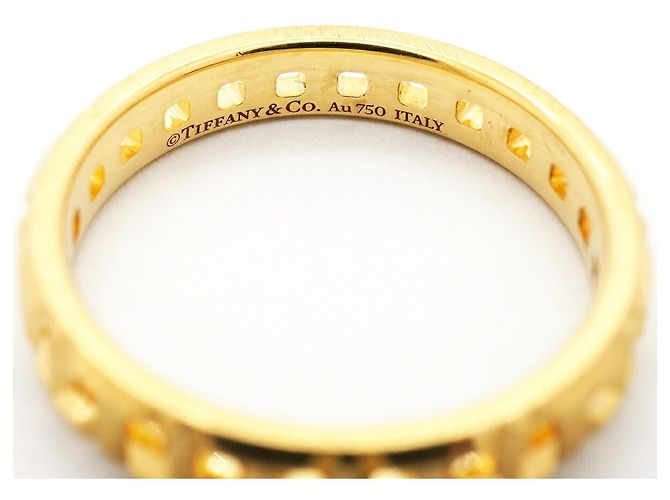 Anello Tiffany & Co. T True Narrow in oro giallo 18K - vista 4