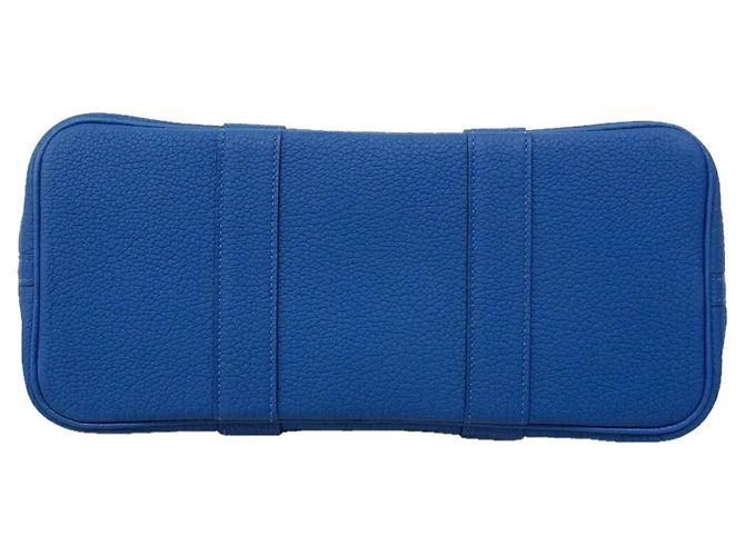 Hermès Borsa Tote Hermes Garden TPM Blu - vista 3