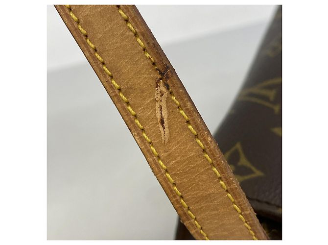 Borsa a tracolla Louis Vuitton Monogram Saint Cloud MM Marrone - vista 9