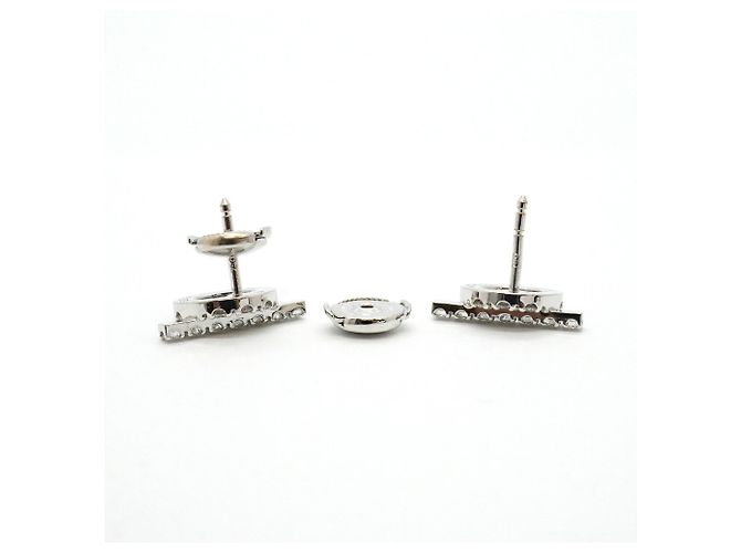 Hermès Boucles d'oreilles puces Hermes Finesse - vue 3