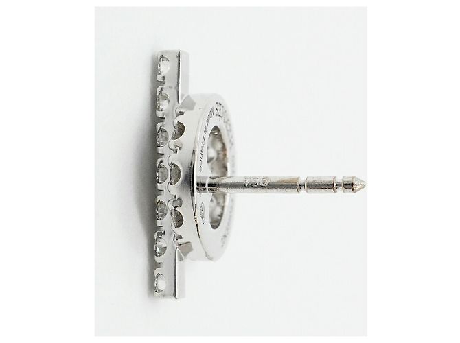 Hermès Boucles d'oreilles puces Hermes Finesse - vue 6