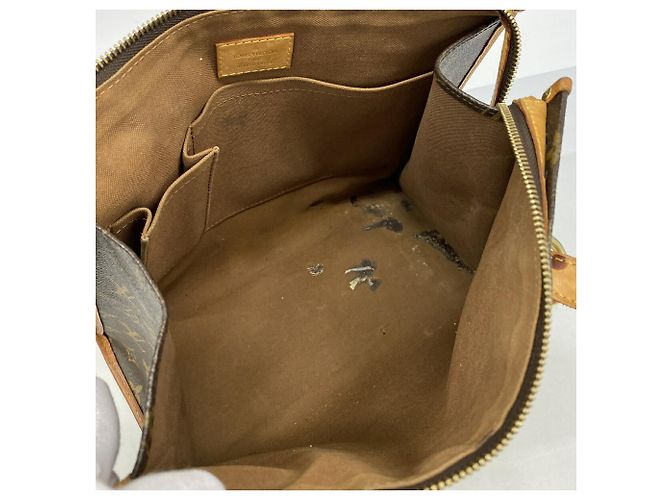 Borsa Tote Louis Vuitton Monogram Popincourt Marrone - vista 4