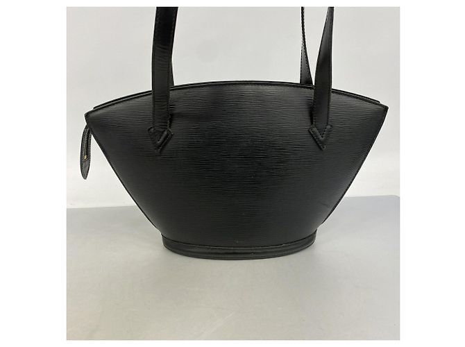 Borsa a tracolla Louis Vuitton Epi Saint Jacques Nero - vista 11