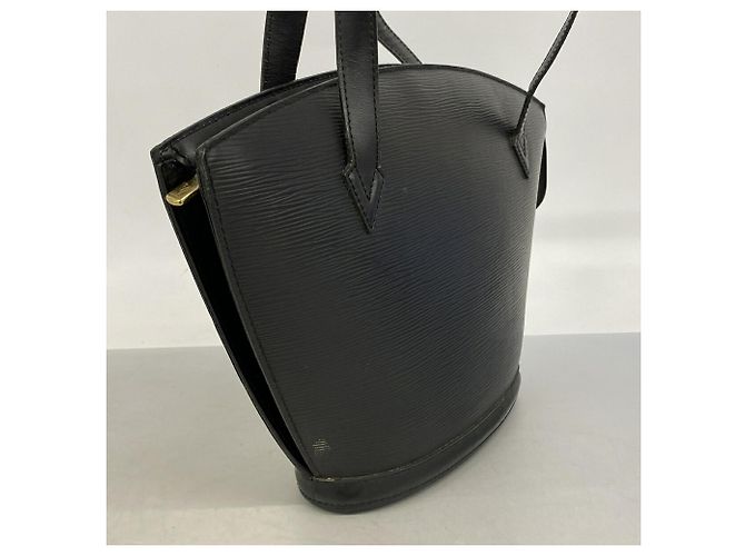 Borsa a tracolla Louis Vuitton Epi Saint Jacques Nero - vista 2
