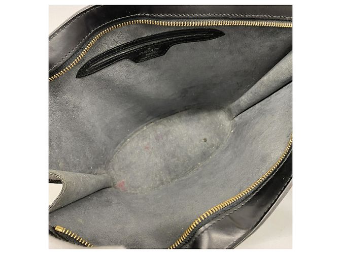 Borsa a tracolla Louis Vuitton Epi Saint Jacques Nero - vista 4