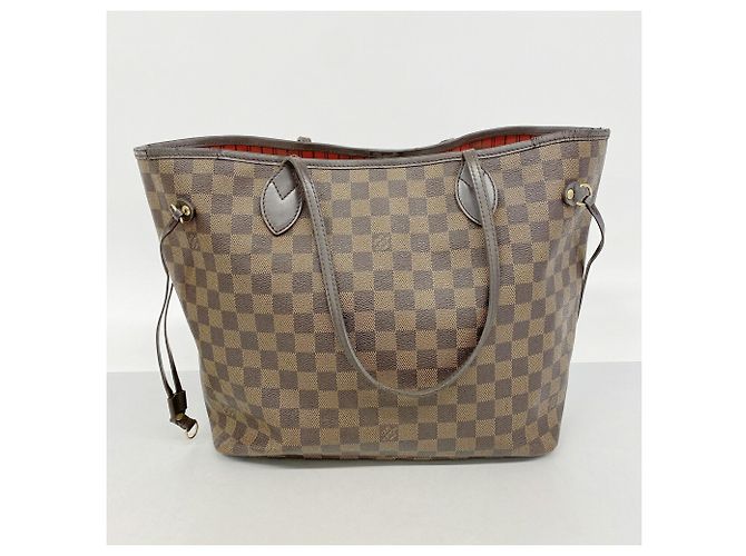 Borsa Tote Louis Vuitton Damier Neverfull MM Damier ebene - vista 10