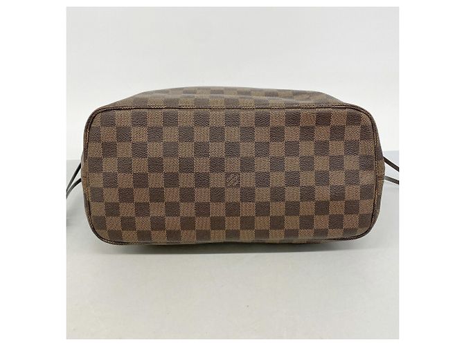 Borsa Tote Louis Vuitton Damier Neverfull MM Damier ebene - vista 3