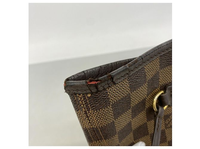 Borsa Tote Louis Vuitton Damier Neverfull MM Damier ebene - vista 6
