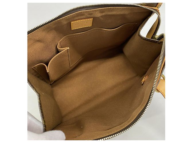 Borsa Tote Louis Vuitton Monogram Popincourt Marrone - vista 4