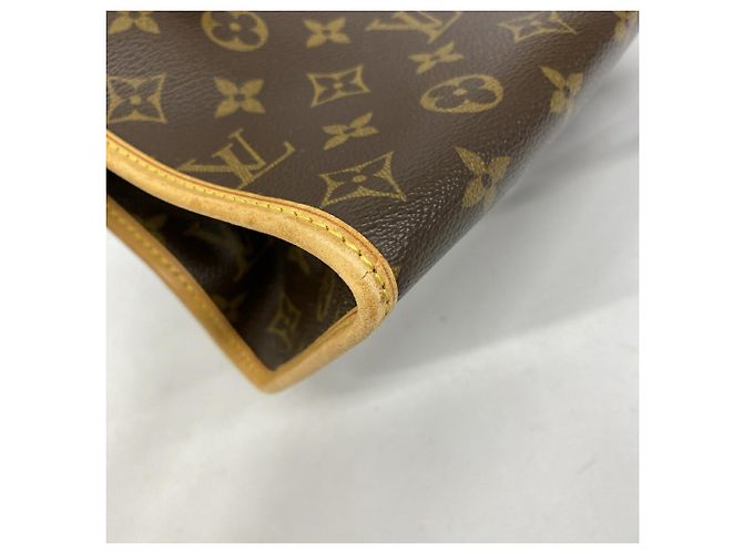 Borsa Tote Louis Vuitton Monogram Popincourt Marrone - vista 6