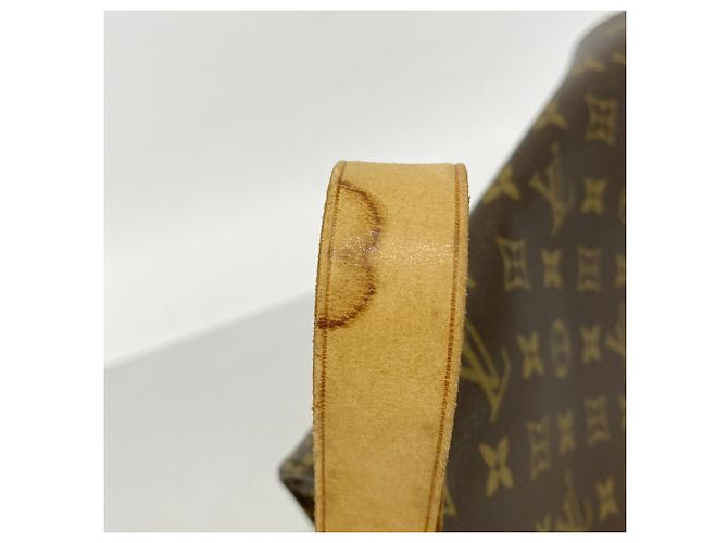 Borsa a tracolla Louis Vuitton Monogram Cartouchiere GM Marrone - vista 9
