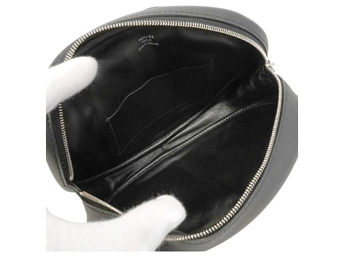 Hermès Borsa a tracolla Hermes In the Loop in Swift Nero - vista 4