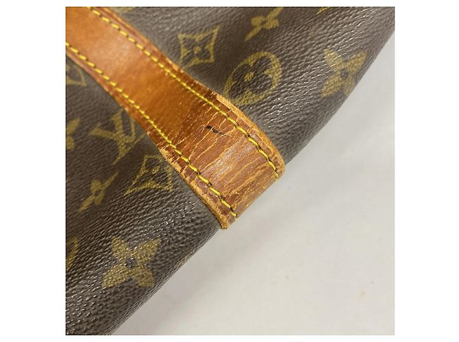 Keepall Borsa Boston Louis Vuitton Marrone - vista 10