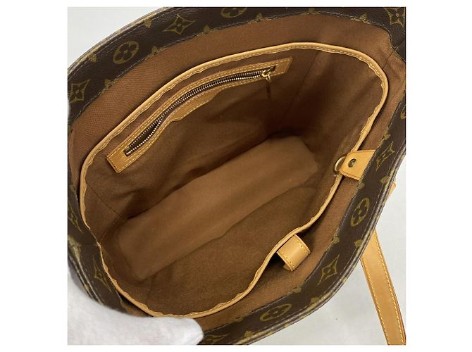 Borsa Tote Louis Vuitton Monogram Vavin GM Marrone - vista 4