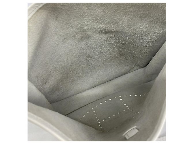 Hermès Borsa a tracolla Hermes Evelyne 2 PM Bianco - vista 4