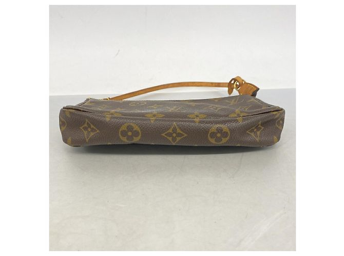 Louis Vuitton Monogram Pochette Accessoires Pouch Marrone - vista 3