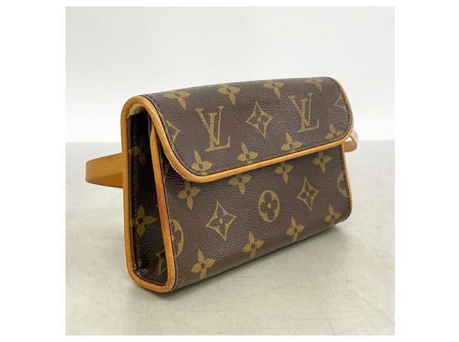 Louis Vuitton Monogram Pochette Florentine Fanny Pack Marrone - vista 2