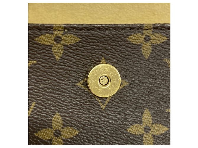Louis Vuitton Monogram Pochette Florentine Fanny Pack Marrone - vista 8