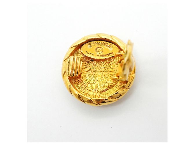 Orecchini a clip Chanel placcati oro D'oro - vista 4