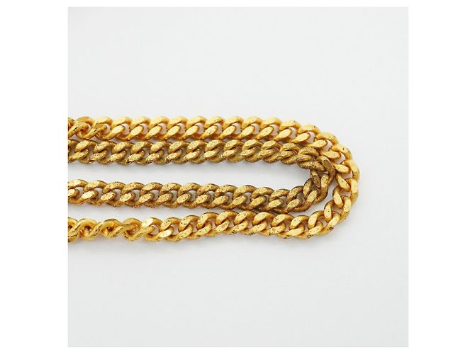 Collana Chanel Coco Mark Ball Bianco Multicolore D'oro - vista 6
