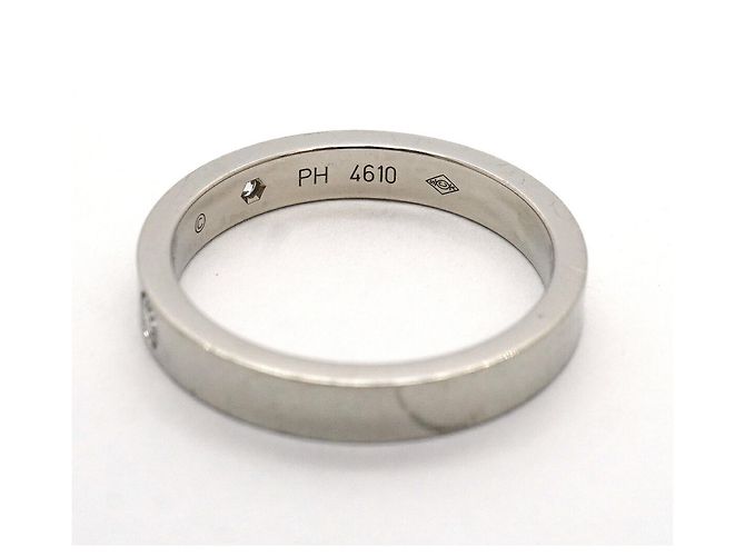 Cartier C de Ring aus Platin mit Diamant - Ansicht 5