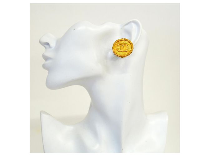 Orecchini a clip Chanel placcati oro D'oro - vista 5
