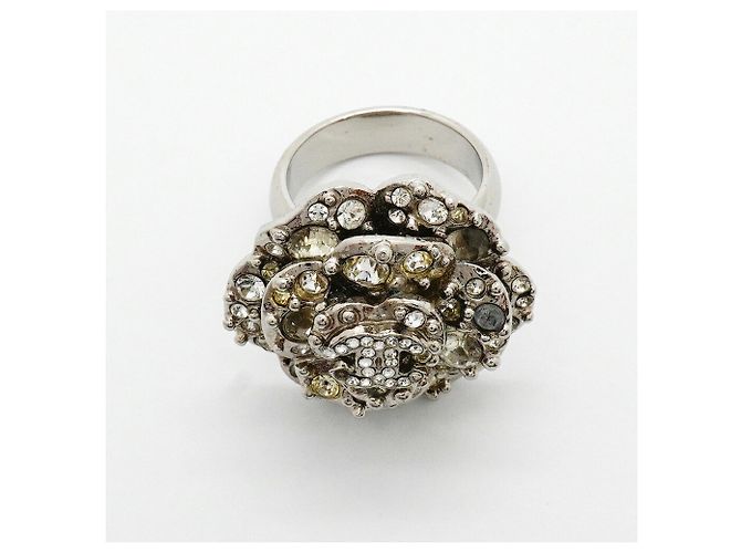 Chanel Camélia Bandring Silber - Ansicht 3
