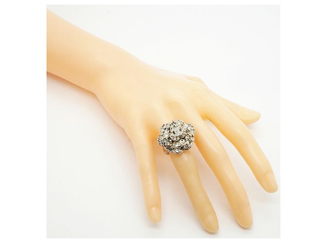 Chanel Camélia Bandring Silber - Ansicht 6