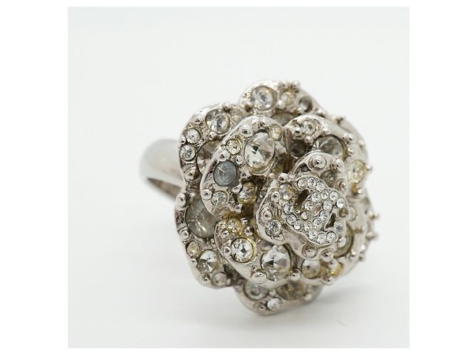 Chanel Camélia Bandring Silber - Ansicht 7