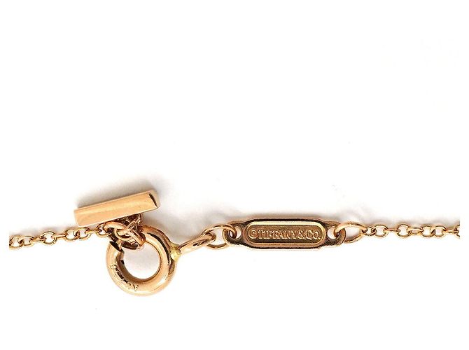 Collana Tiffany & Co. T Smile Small in oro rosa 18K - vista 4
