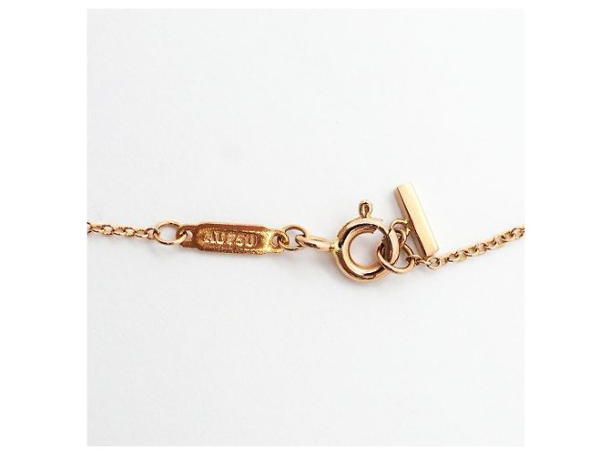 Collana Tiffany & Co. T Smile Small in oro rosa 18K - vista 5