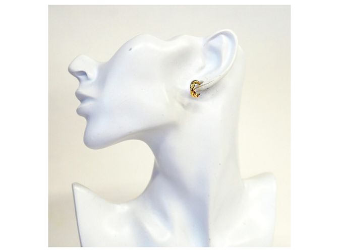 Orecchini Cartier Trinity in oro 18K - vista 5