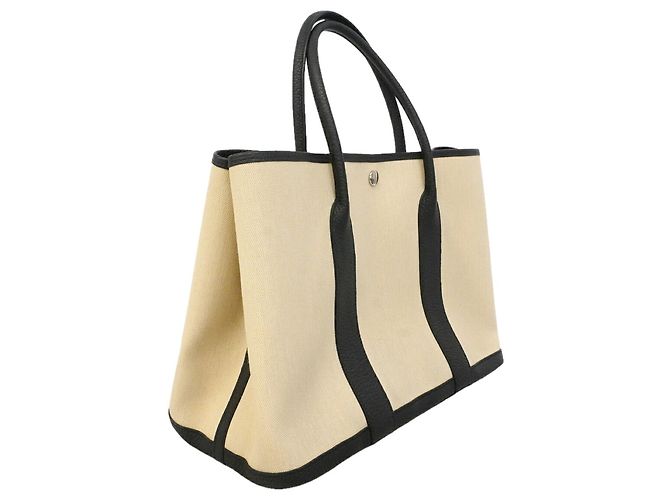 Hermès Borsa Tote Hermes Garden PM Nero - vista 2
