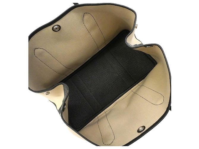 Hermès Borsa Tote Hermes Garden PM Nero - vista 4