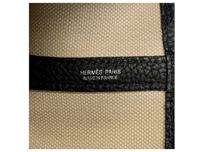 Hermès Borsa Tote Hermes Garden PM Nero - vista 5
