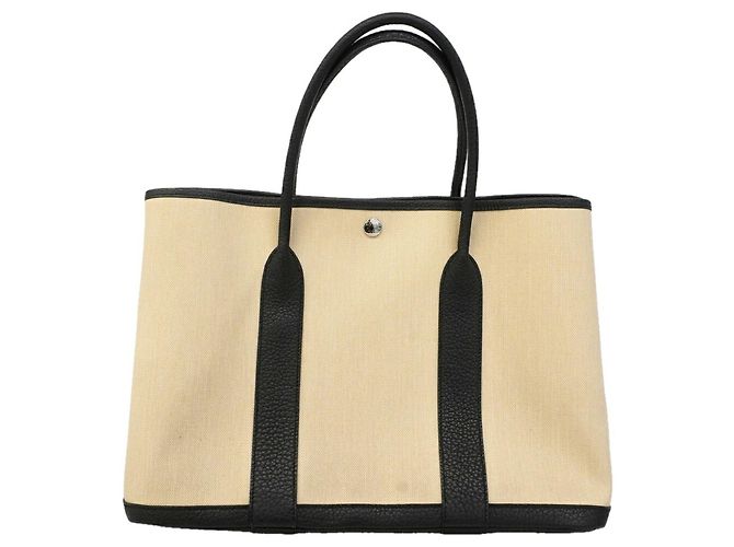 Hermès Borsa Tote Hermes Garden PM Nero - vista 8