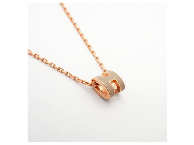 Hermès Collar Hermes Mini Pop H Dorado - vista 2