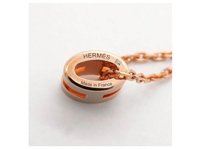 Hermès Collar Hermes Mini Pop H Dorado - vista 5