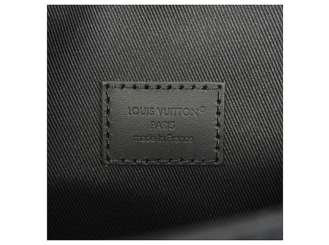 Borsa a tracolla Louis Vuitton Monogram Taurillon Steamer Nero - vista 5