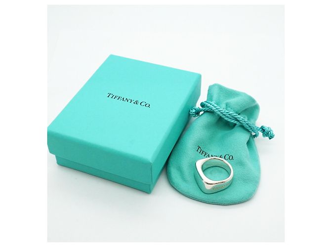 Tiffany & Co. Sterling Silver Band Ring (Size 16.5) - view 9