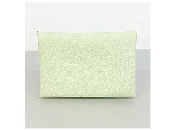 Hermès Tarjetero Hermes Calvi Verso Green Verde - vista 5