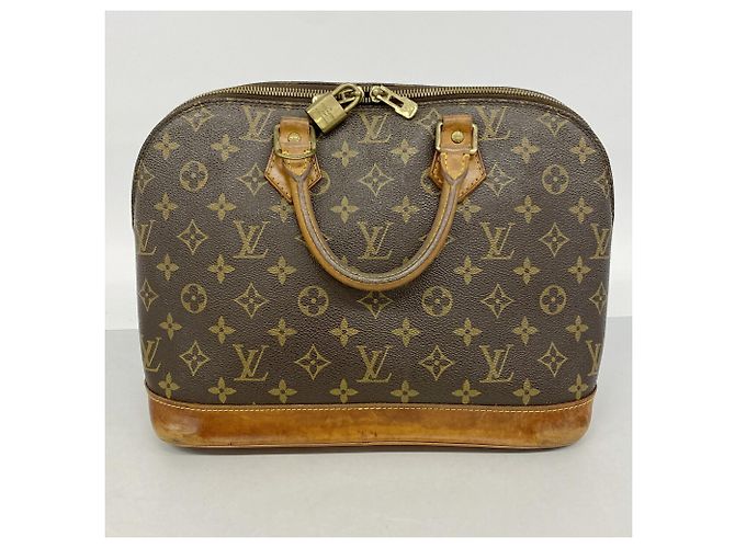 Borsa Louis Vuitton Alma Monogram Marrone - vista 11