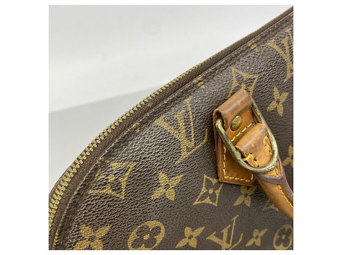 Borsa Louis Vuitton Alma Monogram Marrone - vista 7