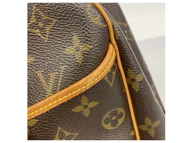 Borsa Louis Vuitton Monogram Deauville Marrone - vista 11