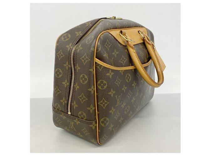 Borsa Louis Vuitton Monogram Deauville Marrone - vista 2